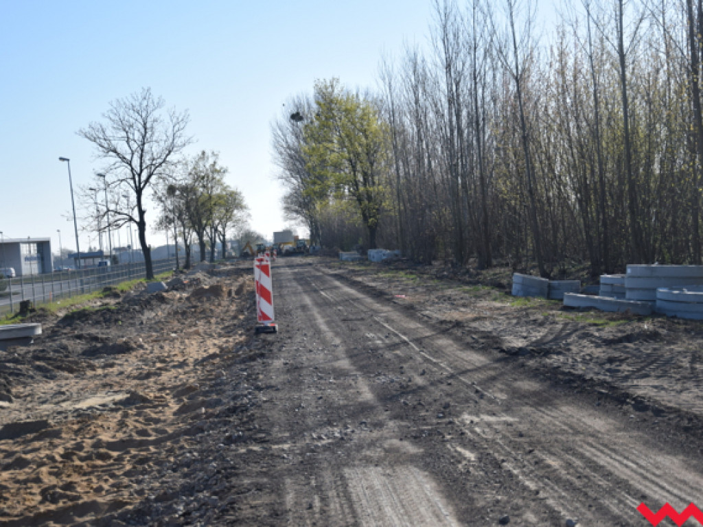 Na wschodniej rubieży Wrześni powstaje obwodnica. Na razie bez utrudnień w ruchu drogowym