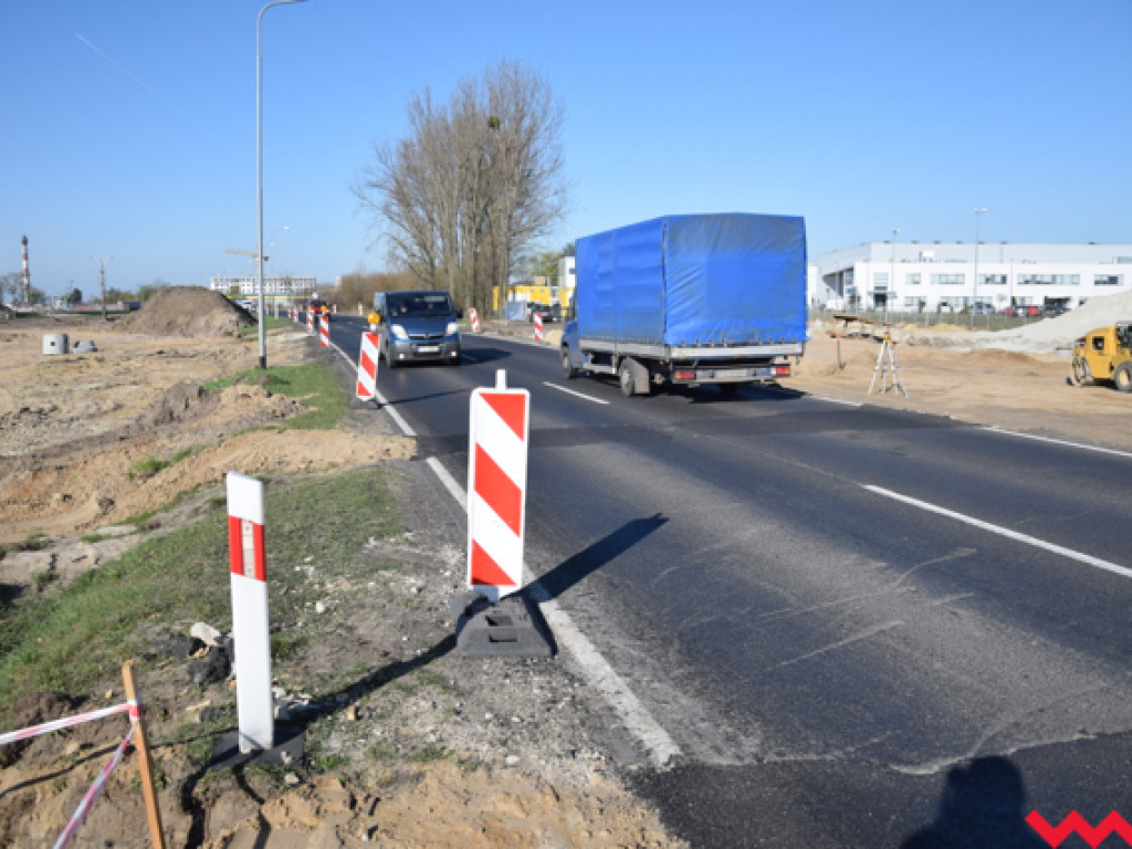 Na wschodniej rubieży Wrześni powstaje obwodnica. Na razie bez utrudnień w ruchu drogowym