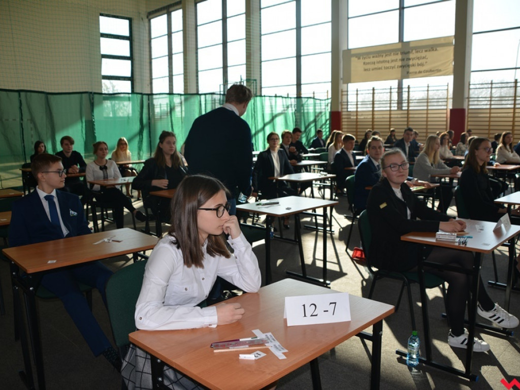 Egzaminy ósmoklasistów trwają