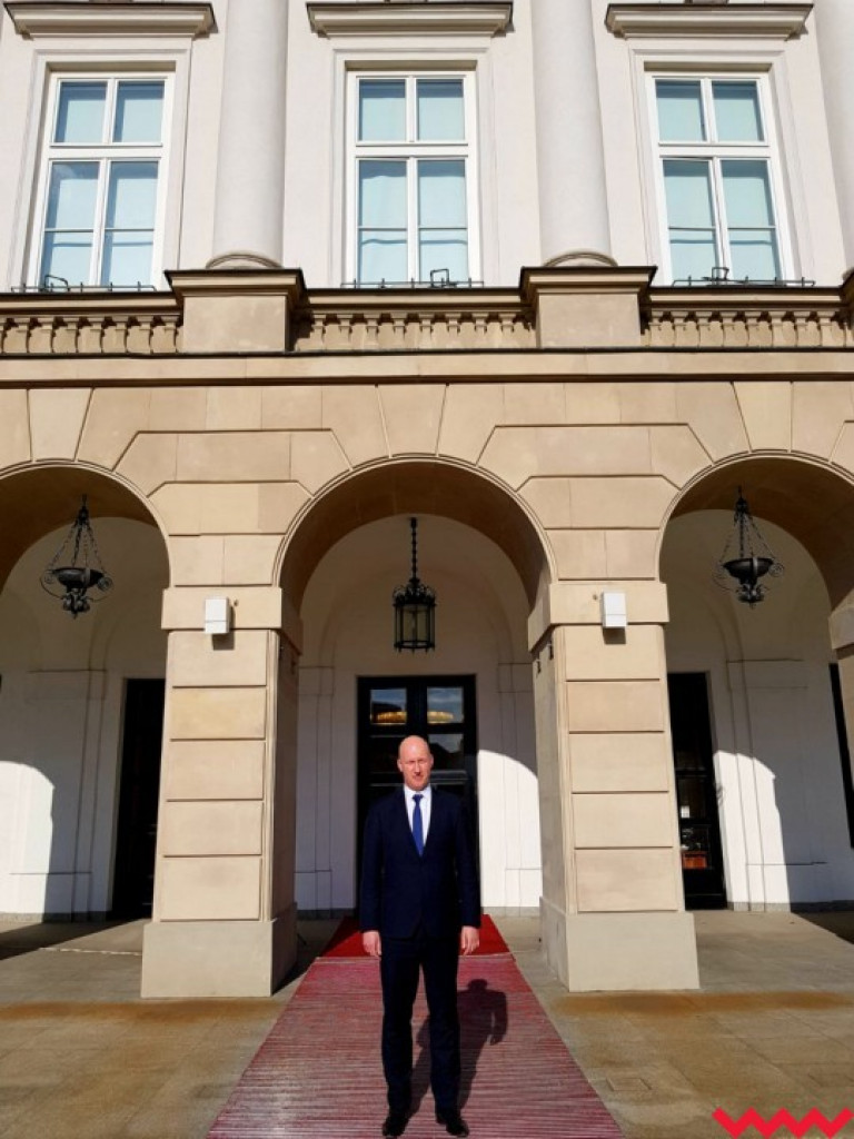Burmistrz Miłosławia spotkał się z głową państwa i pierwszą damą
