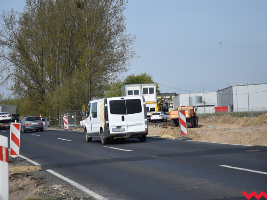 Utrudnienia w ruchu i objazdy w związku z budową obwodnicy Wrześni
