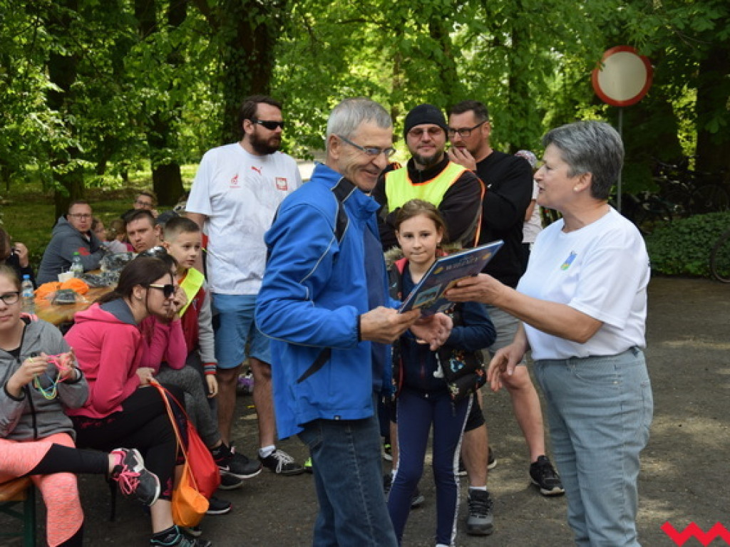 Rower sposobem na długowieczność, czyli jubileusz czytelniczego rajdu w Kołaczkowie