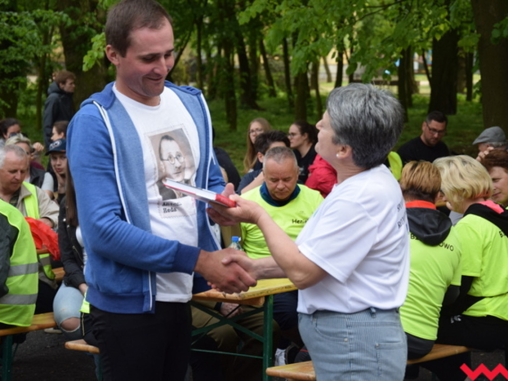 Rower sposobem na długowieczność, czyli jubileusz czytelniczego rajdu w Kołaczkowie