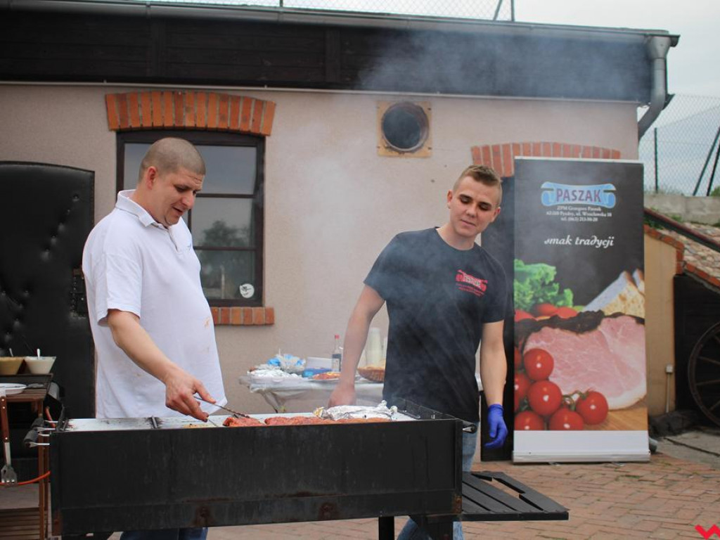 Pyzdrzanie grillowali nad Wartą