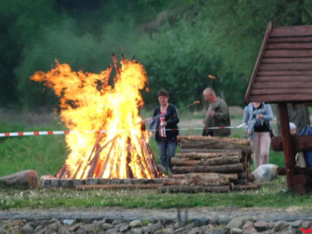 Pyzdrzanie grillowali nad Wartą
