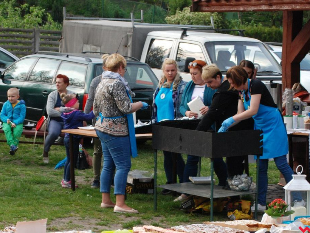 Pyzdrzanie grillowali nad Wartą