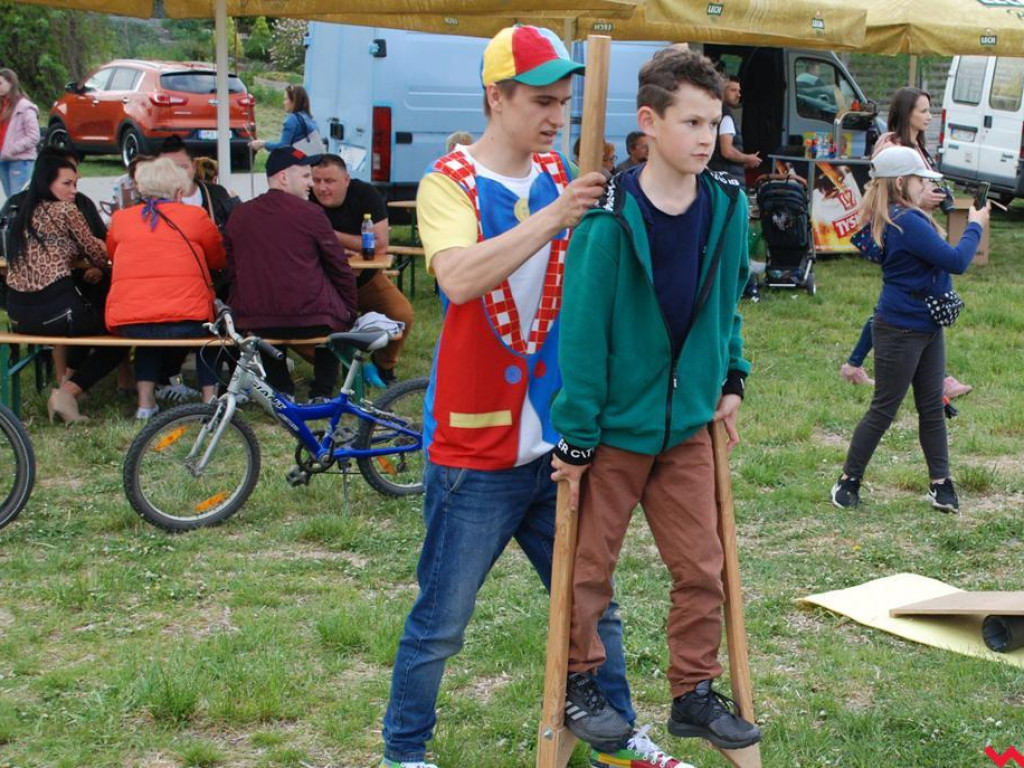 Pyzdrzanie grillowali nad Wartą