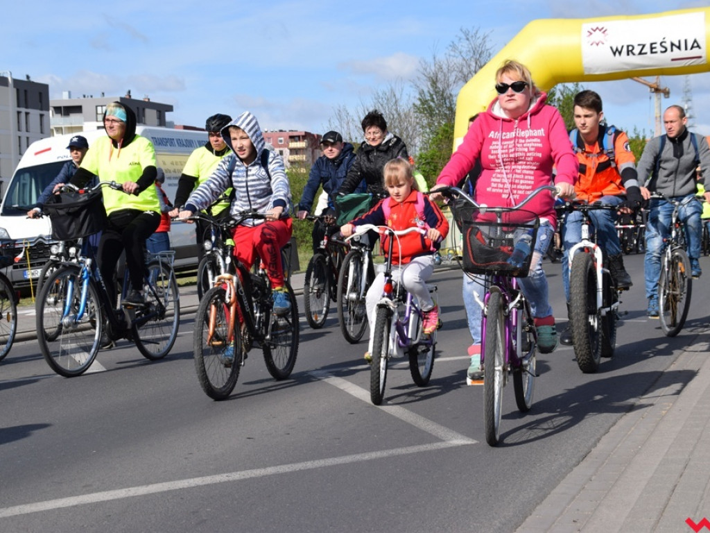 Z uśmiechem pod wiatr. Za nami kolejna edycja Rodzinnego Rajdu Rowerowego we Wrześni