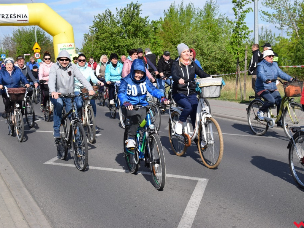 Z uśmiechem pod wiatr. Za nami kolejna edycja Rodzinnego Rajdu Rowerowego we Wrześni