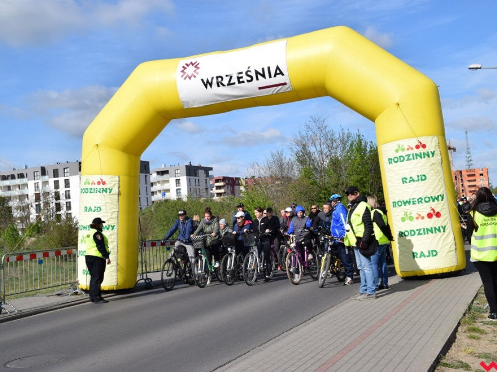 Z uśmiechem pod wiatr. Za nami kolejna edycja Rodzinnego Rajdu Rowerowego we Wrześni