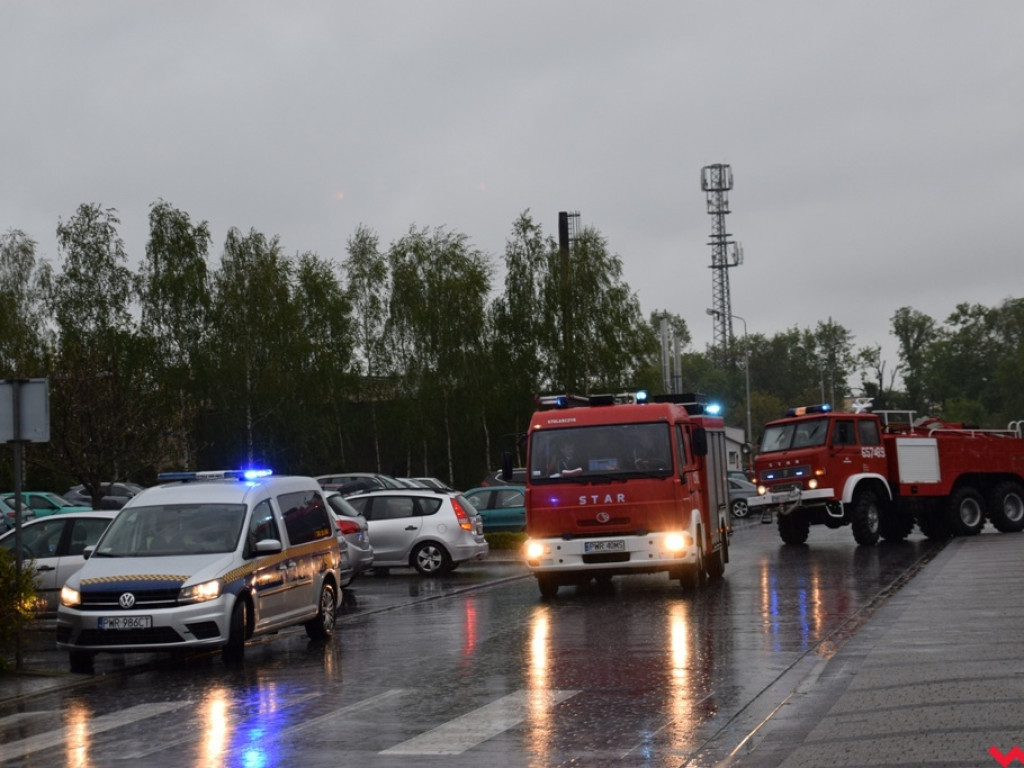 Gminny Dzień Strażaka we Wrześni w strugach deszczu