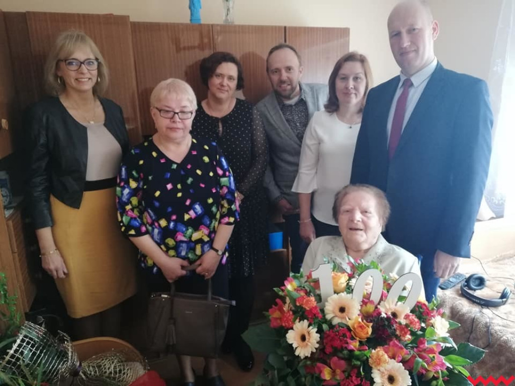 Setne urodziny mieszkanki Orzechowa