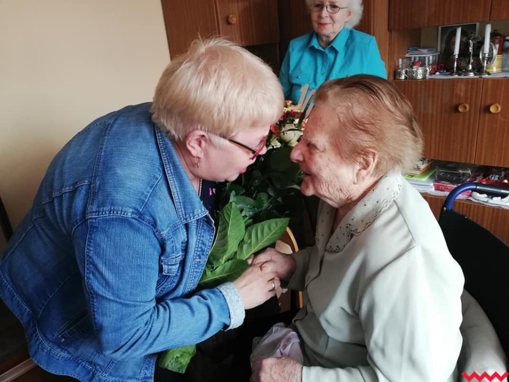 Setne urodziny mieszkanki Orzechowa
