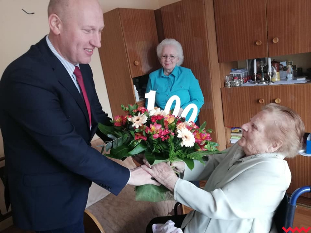 Setne urodziny mieszkanki Orzechowa