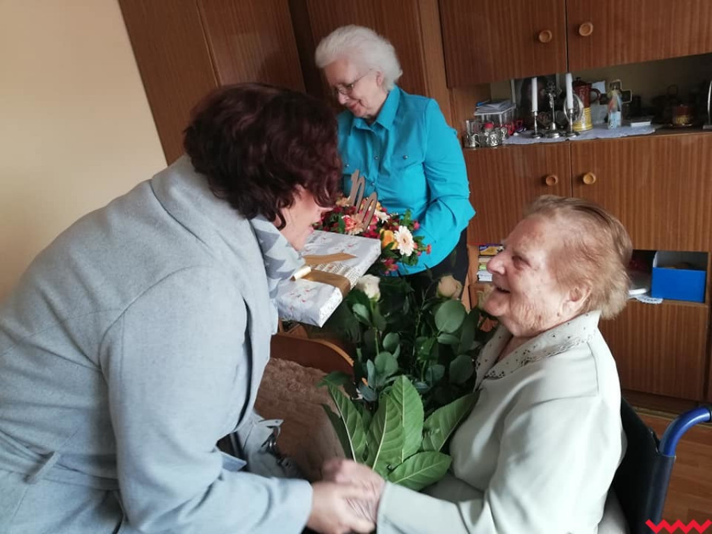 Setne urodziny mieszkanki Orzechowa