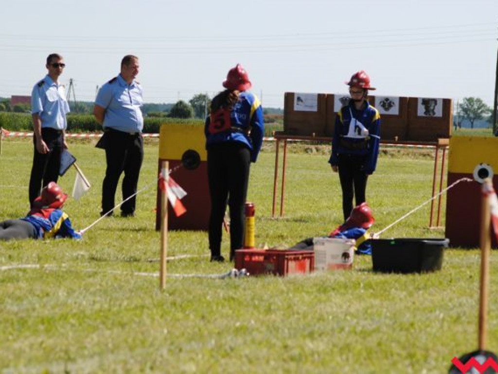 Zacięta rywalizacja druhów z gminy Września