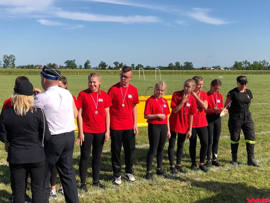 Zacięta rywalizacja druhów z gminy Września