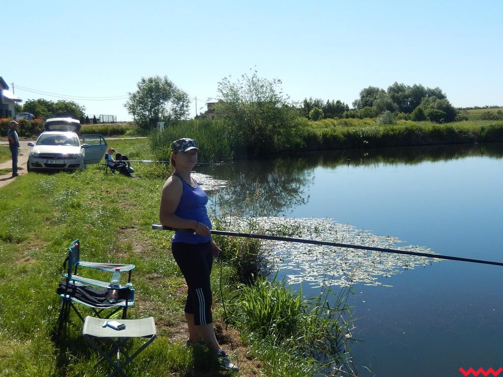 Zawody wędkarskie o puchar prezesa banku