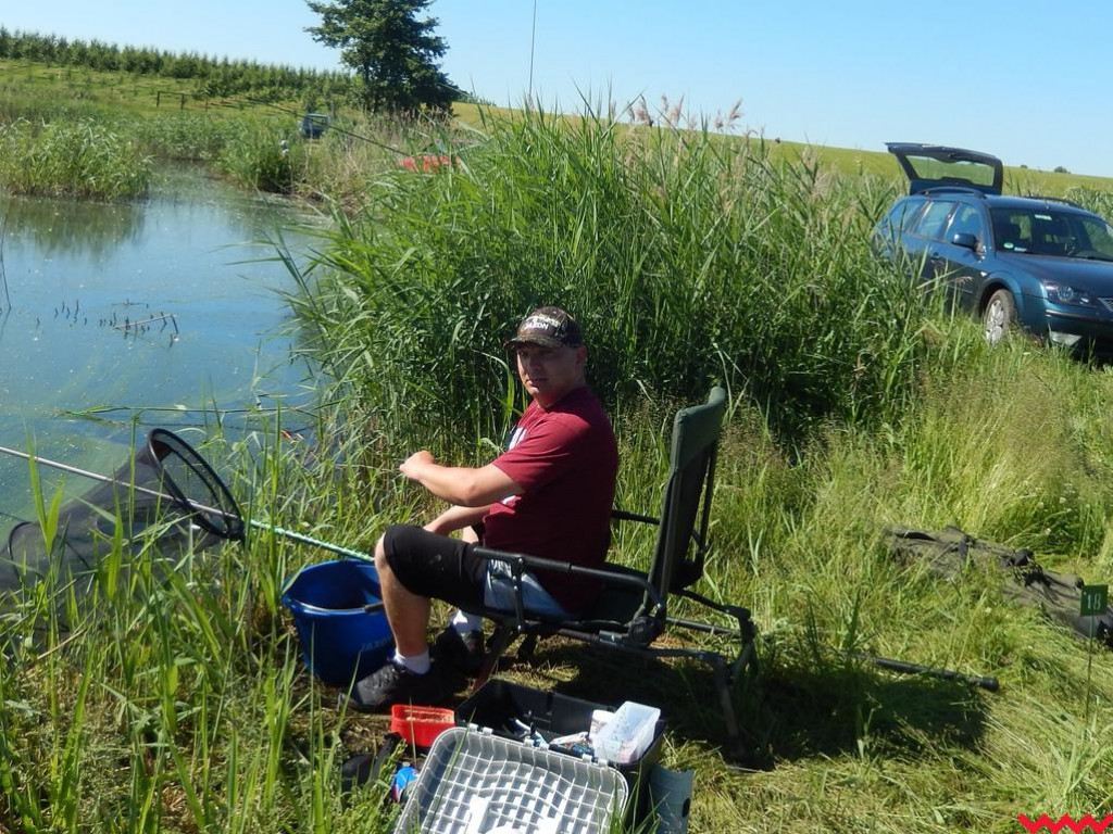 Zawody wędkarskie o puchar prezesa banku