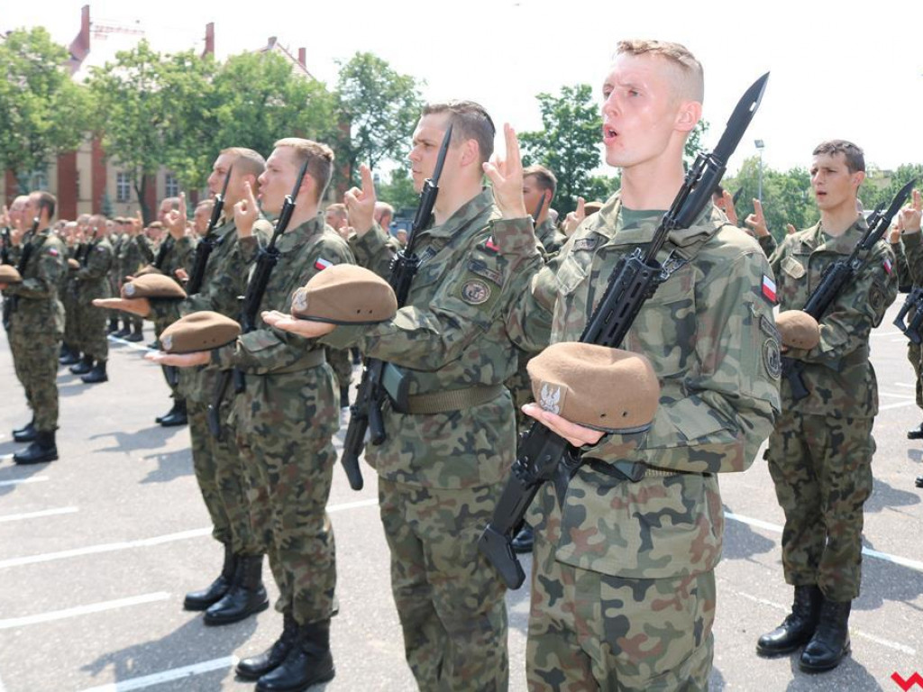 Przysięga terytorialsów w Śremie. Brygada ma już ponad 1000 żołnierzy!
