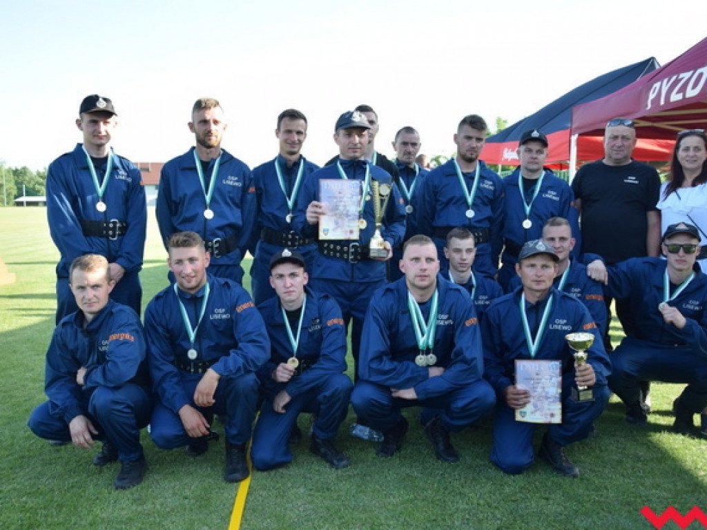 OSP Lisewo bezkonkurencyjne w zawodach pożarniczych w Pyzdrach