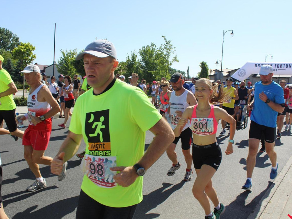 Patelnia na nekielskich drogach podczas Biegu do Lata. Po raz drugi triumfuje Ukrainiec