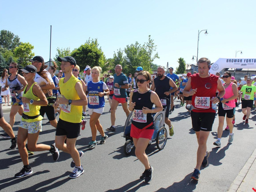 Patelnia na nekielskich drogach podczas Biegu do Lata. Po raz drugi triumfuje Ukrainiec