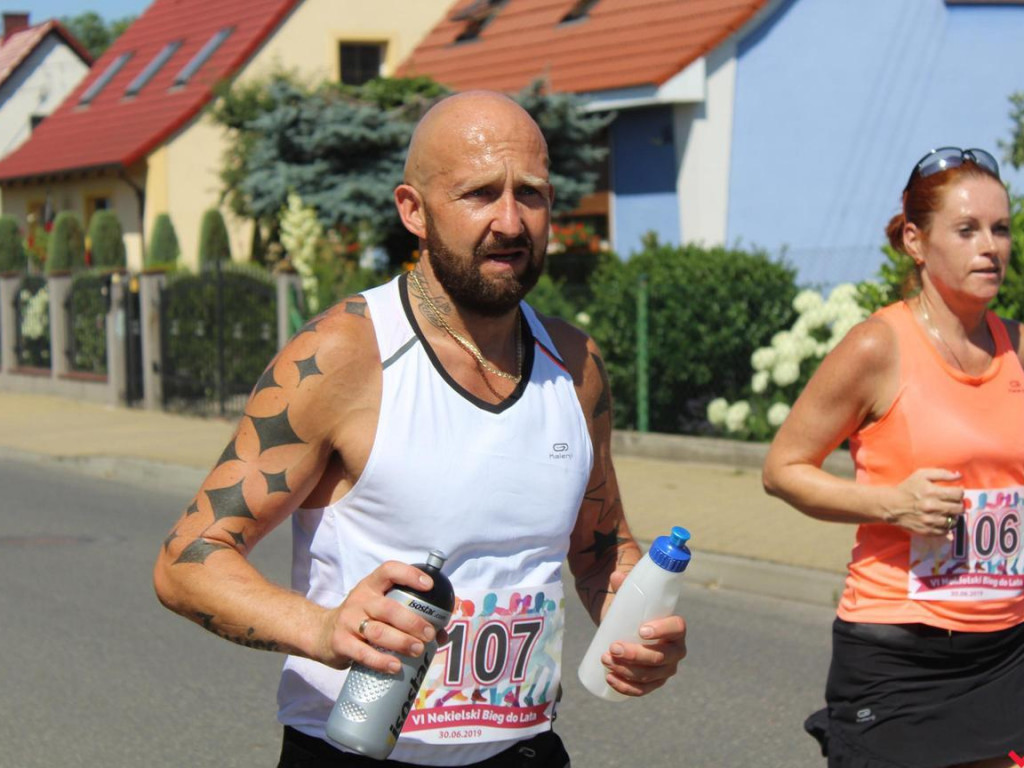 Patelnia na nekielskich drogach podczas Biegu do Lata. Po raz drugi triumfuje Ukrainiec