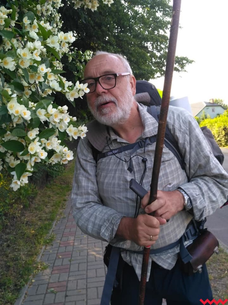 Wędrówka do Jerozolimy przerwana. Pielgrzym trafił do szpitala