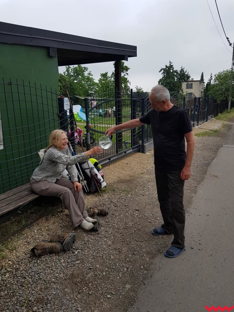 Wędrówka do Jerozolimy przerwana. Pielgrzym trafił do szpitala