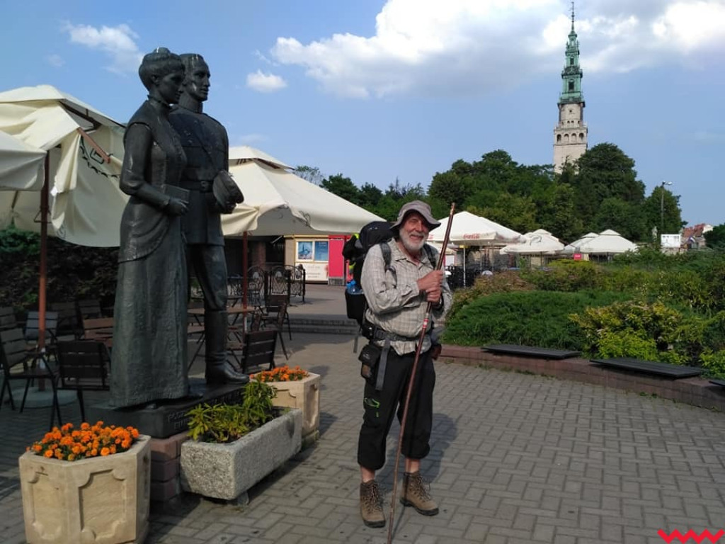 Wędrówka do Jerozolimy przerwana. Pielgrzym trafił do szpitala