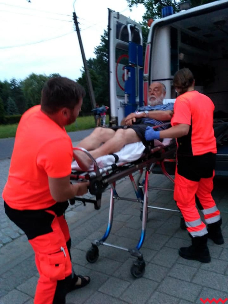 Wędrówka do Jerozolimy przerwana. Pielgrzym trafił do szpitala