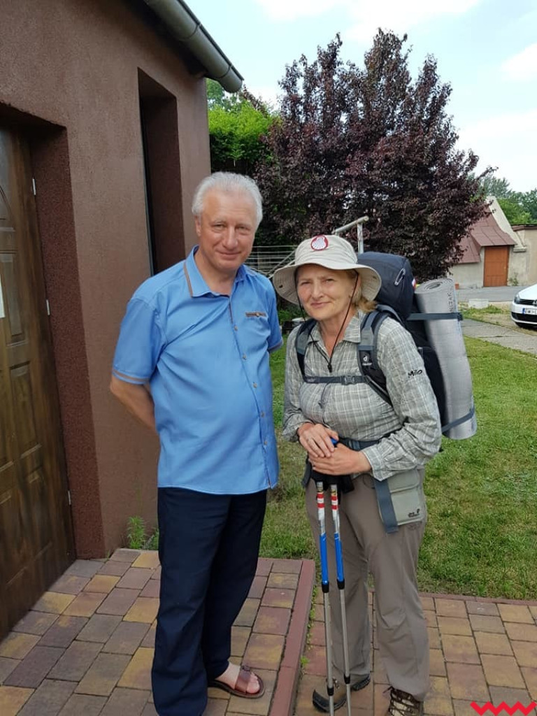 Wędrówka do Jerozolimy przerwana. Pielgrzym trafił do szpitala