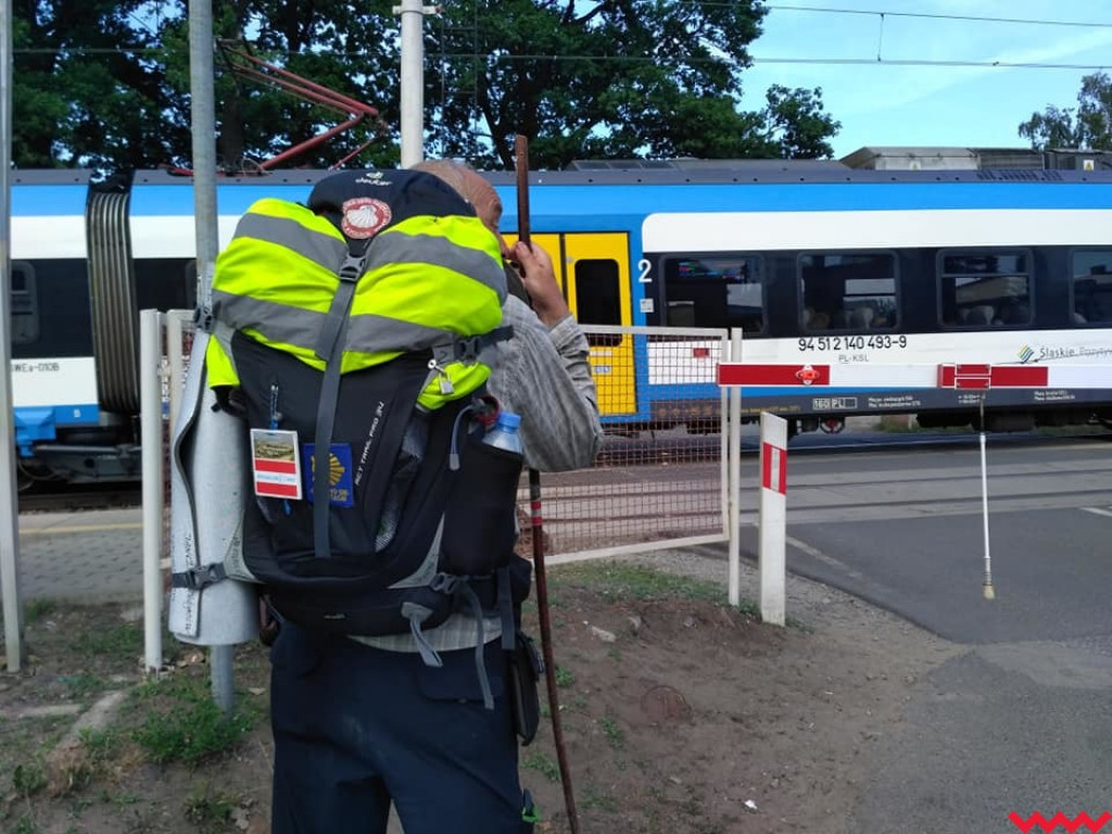 Wędrówka do Jerozolimy przerwana. Pielgrzym trafił do szpitala