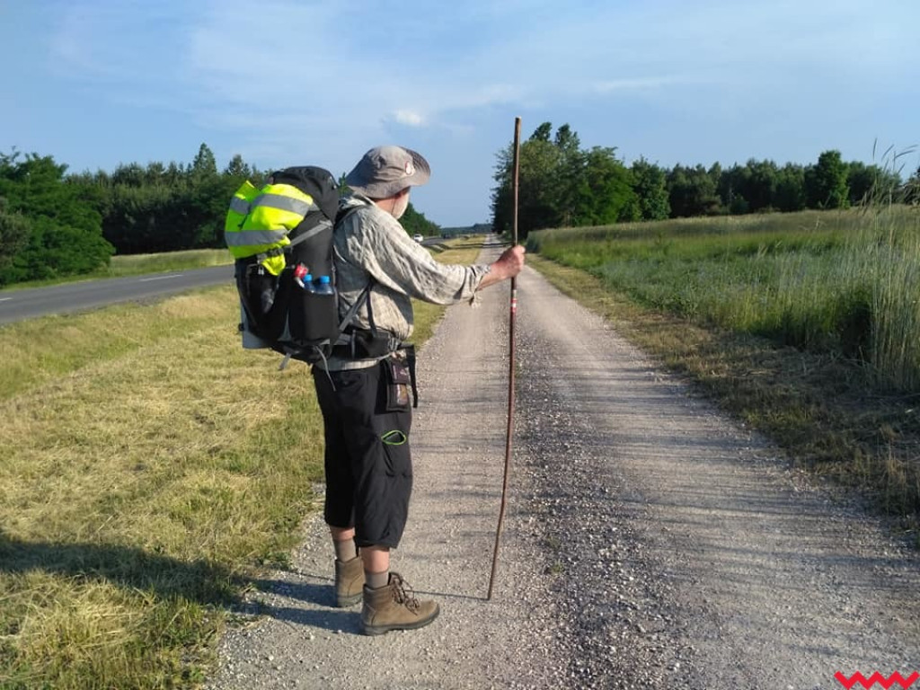 Wędrówka do Jerozolimy przerwana. Pielgrzym trafił do szpitala
