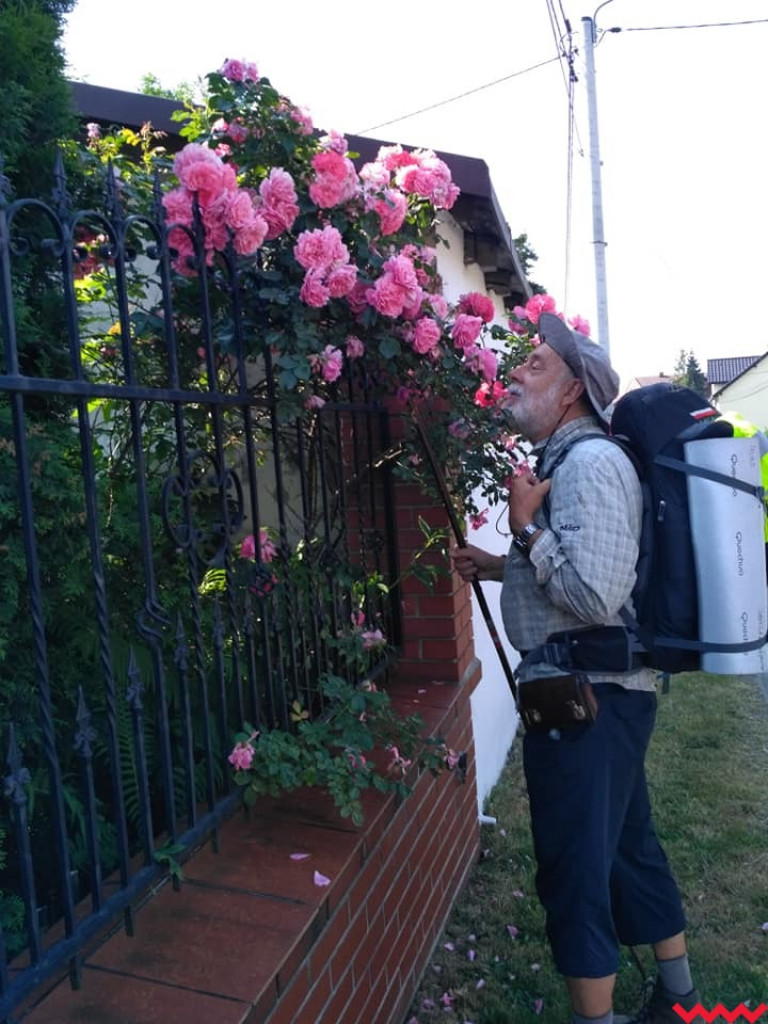Wędrówka do Jerozolimy przerwana. Pielgrzym trafił do szpitala