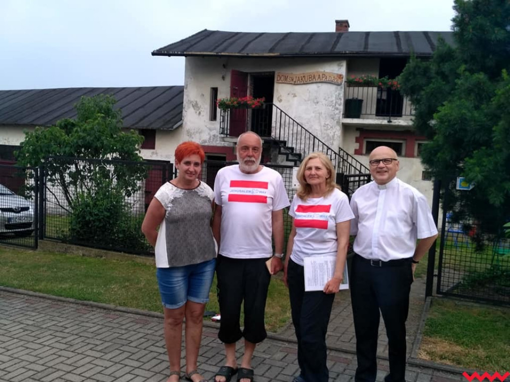 Wędrówka do Jerozolimy przerwana. Pielgrzym trafił do szpitala