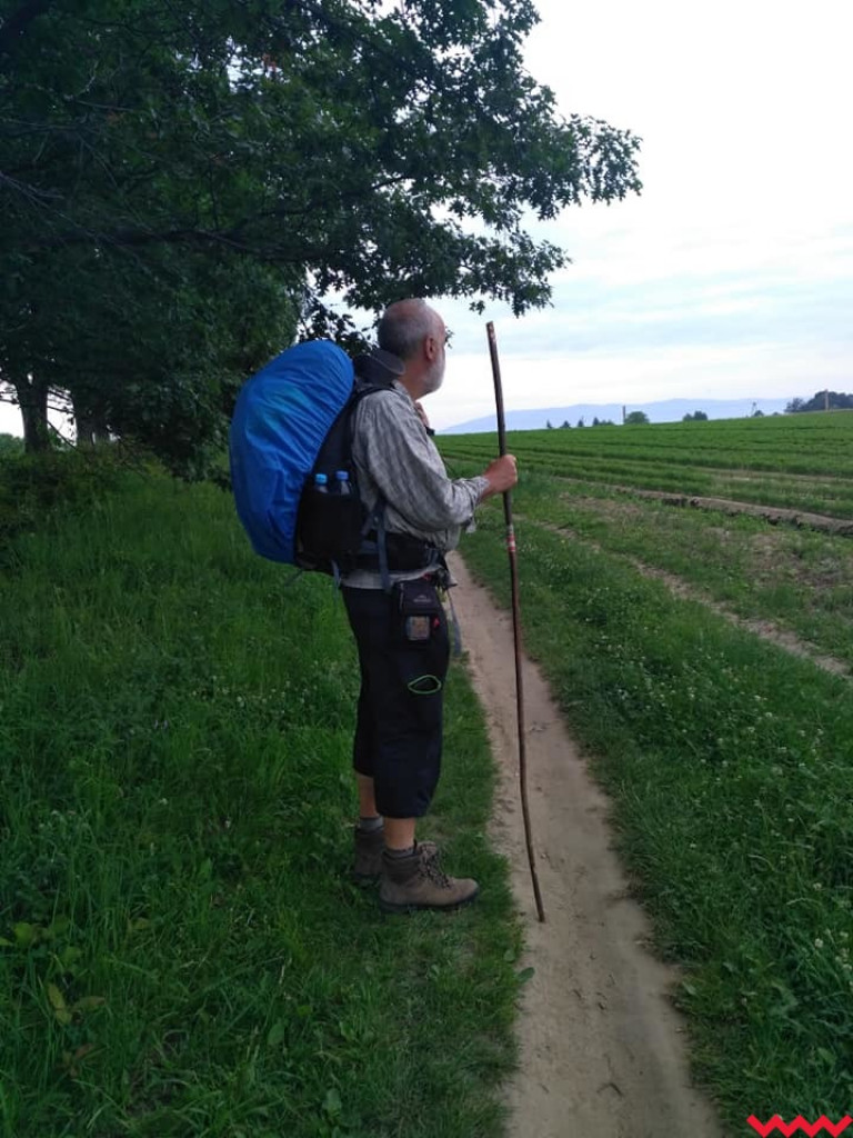 Wędrówka do Jerozolimy przerwana. Pielgrzym trafił do szpitala