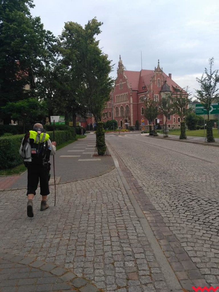 Wędrówka do Jerozolimy przerwana. Pielgrzym trafił do szpitala