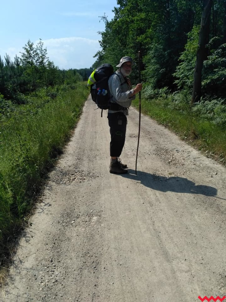 Wędrówka do Jerozolimy przerwana. Pielgrzym trafił do szpitala