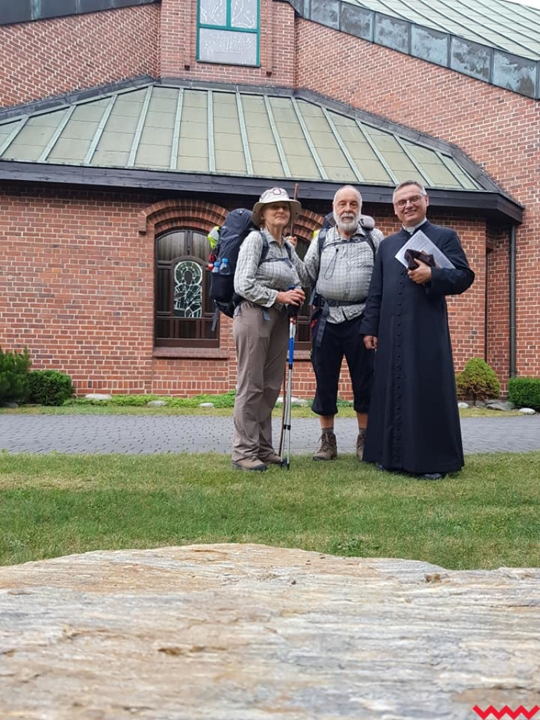 Wędrówka do Jerozolimy przerwana. Pielgrzym trafił do szpitala