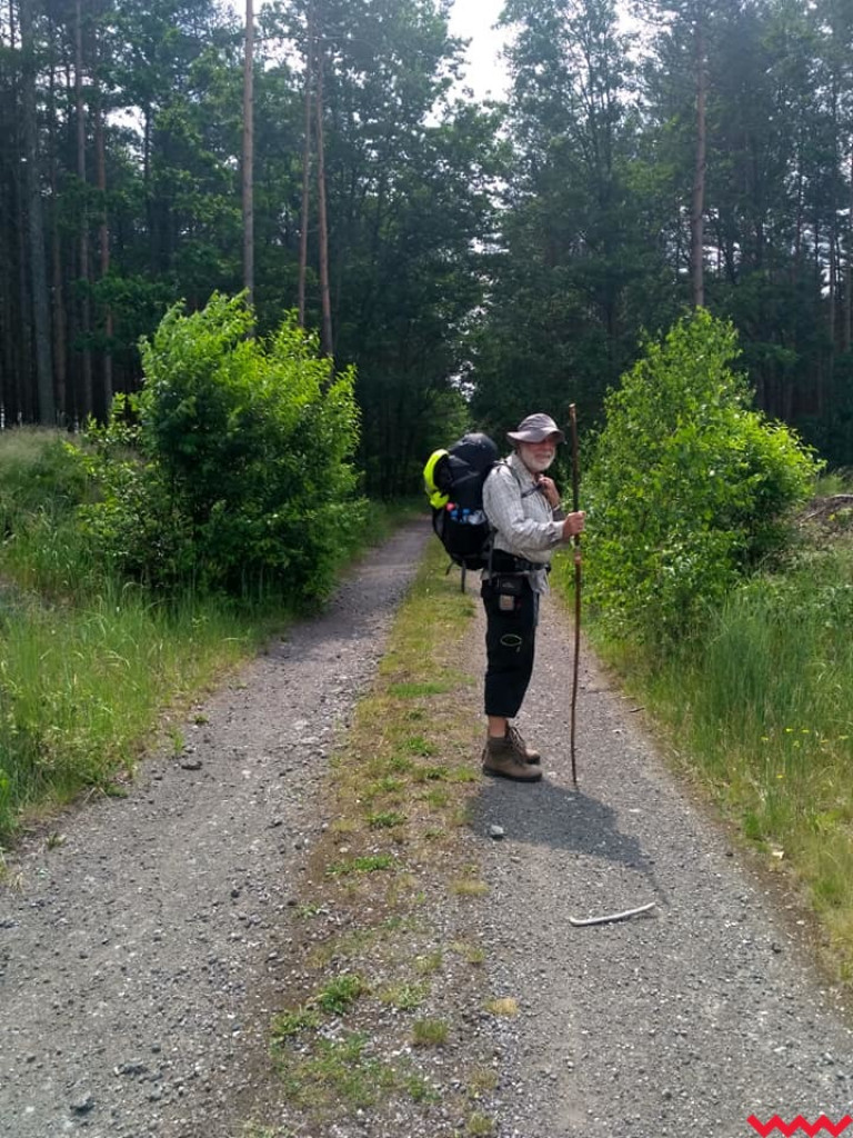 Wędrówka do Jerozolimy przerwana. Pielgrzym trafił do szpitala