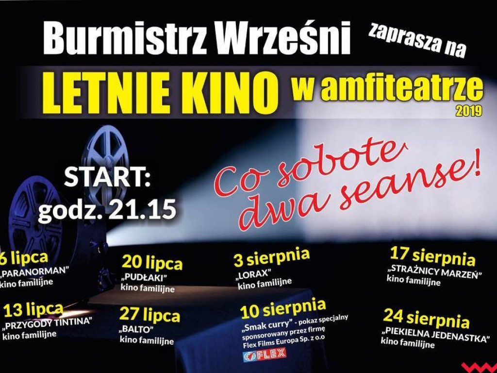 Deszcz popsuł szyki kinomanom. Pierwszy pokaz letniego kina za nami