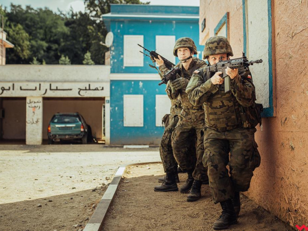 Żołnierze WOT ćwiczyli tzw. czarną taktykę, czyli walkę w mieście
