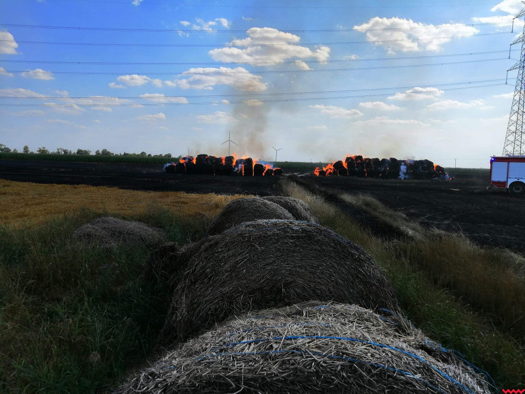 Kolejne pożary. Tym razem strażacy walczyli  z ogniem m.in. w Kaczanowie i Nekielce