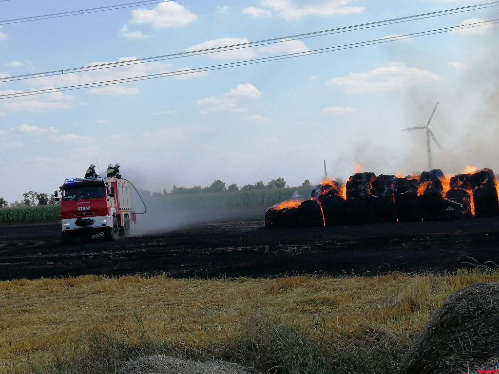 Kolejne pożary. Tym razem strażacy walczyli  z ogniem m.in. w Kaczanowie i Nekielce