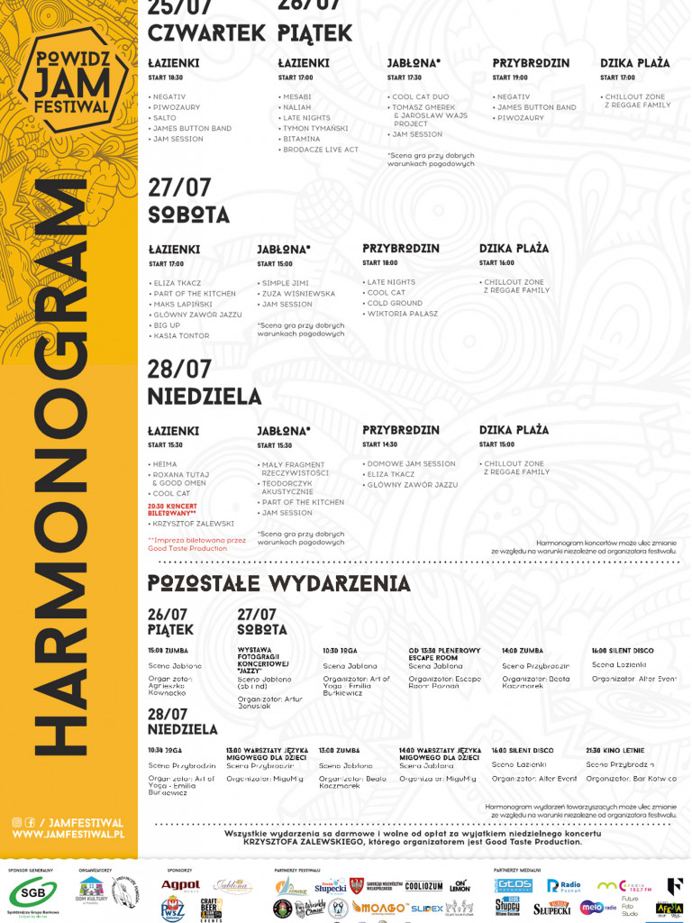 Trwa Powidz Jam Festiwal. Święto muzyki nad Jeziorem Powidzkim.