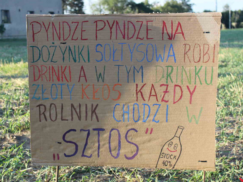 Gąsiorowo bawiło się na wiejskich dożynkach. Dla nikogo nie zabrakło chleba i innego jadła