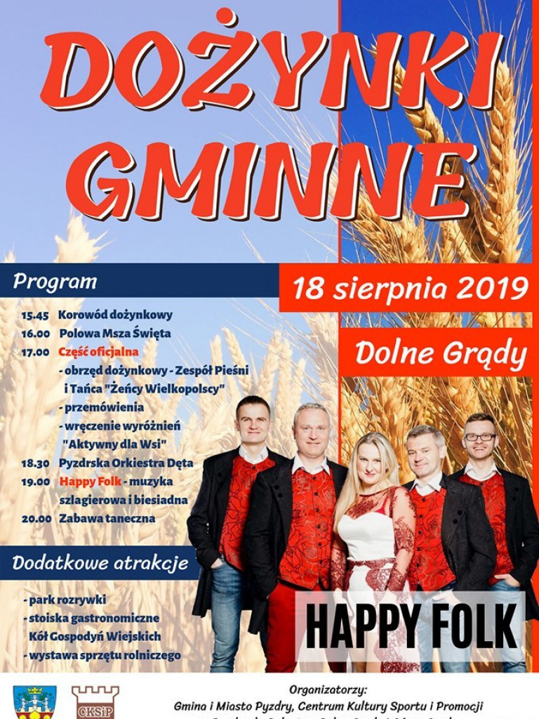 Dożynki gminne w Dolnych Grądach już w najbliższą niedzielę