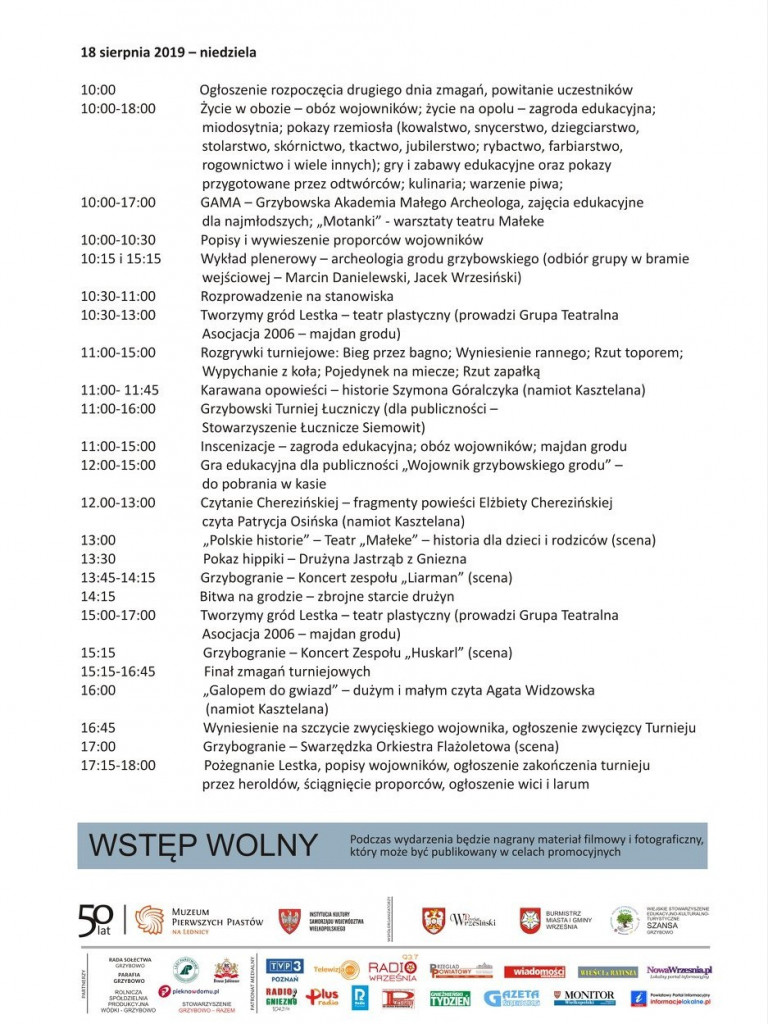 Wojowie już są w Grzybowie! Zapraszają jutro na 10.00